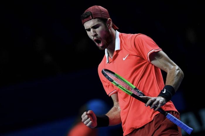 Karen Khachanov en finale de Kremlin Cup de Moscou