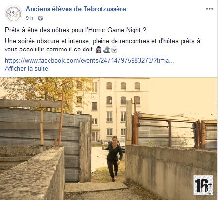 Prêts à être des nôtres pour l’Horror Game Night ?