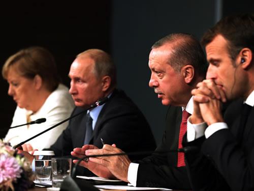 Le sommet d&rsquo;Istanbul insiste sur la nécessité de préserver le  cessez-le-feu à Idleb (Erdogan)
