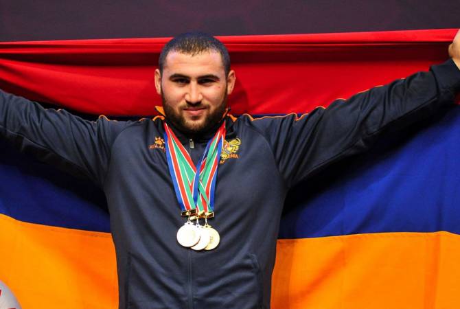 L’Arménien Simon Martirosyan élu « Meilleur haltérophile des Championnats d’Europe d’haltérophilie » des -20 et -23 ans