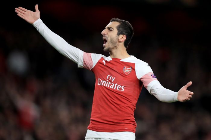 Henrikh Mkhitaryan désigné meilleur joueur du match Arsenal-Sporting (0-0) de l’Europa League