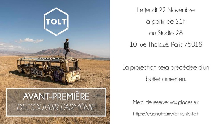 » Découvrir l’Arménie » : un film à voir en avant-première
