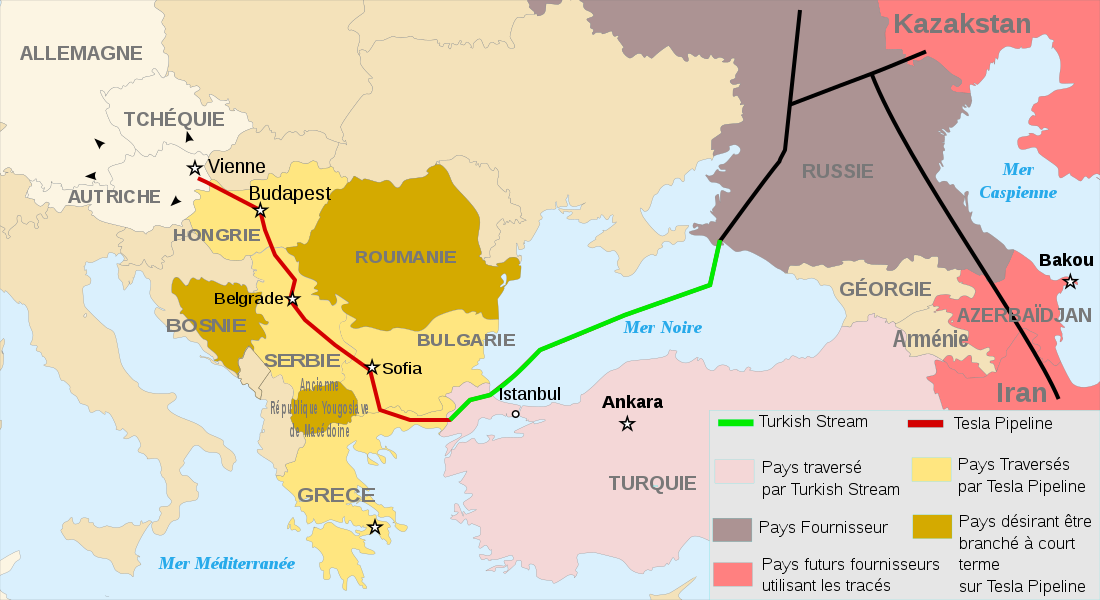 La Bulgarie construira un gazoduc pour s’arrimer à TurkStream