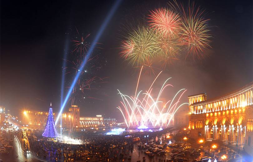 Les feux d’artifice sont autorisés à Erévan uniquement la nuit du Jour de l’An