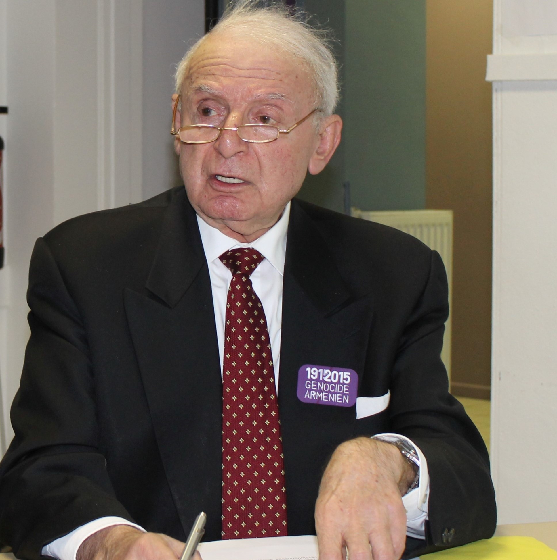 Disparition de Jean Krikorian, une grande personnalité très active au sein de la communauté arménienne de Saint-Chamond et ancien élu