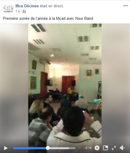 Première soirée de l’année à la Mcad avec Nour Band
