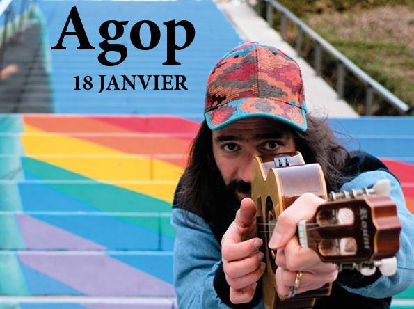 Nouveau clip d’Agop, avant son concert au Bus Palladium