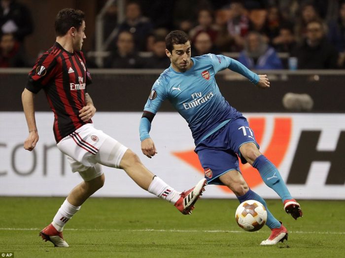 Milan AC intéressée par l’international arménien Henrikh Mkhitaryan (Arsenal)