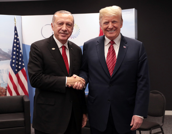 Erdogan et Trump discutent de la création d’une zone de sécurité en Syrie (présidence turque)