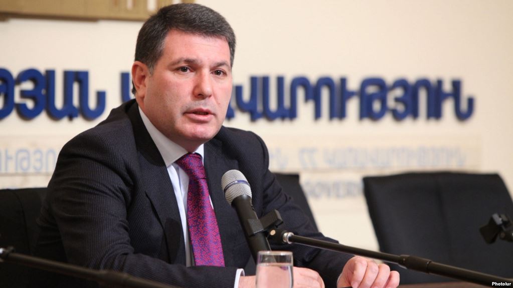 L’ancien ministre arménien de l’environnement visé par un mandat d’arrêt