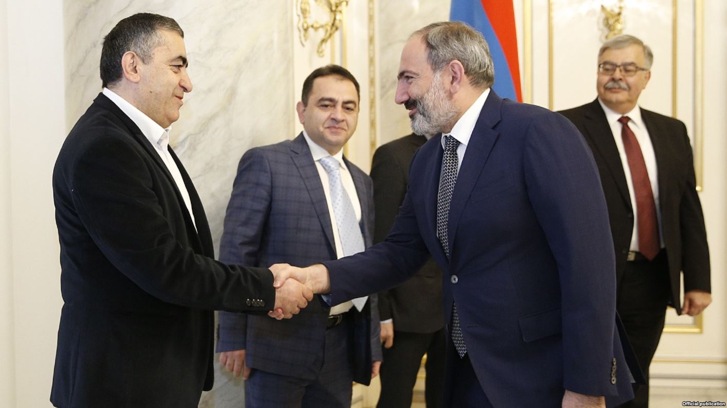 Pachinian rencontre les nouveaux dirigeants du Parti dachnak