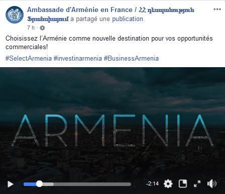 Choisissez l’Arménie comme nouvelle destination pour vos opportunités commerciales!