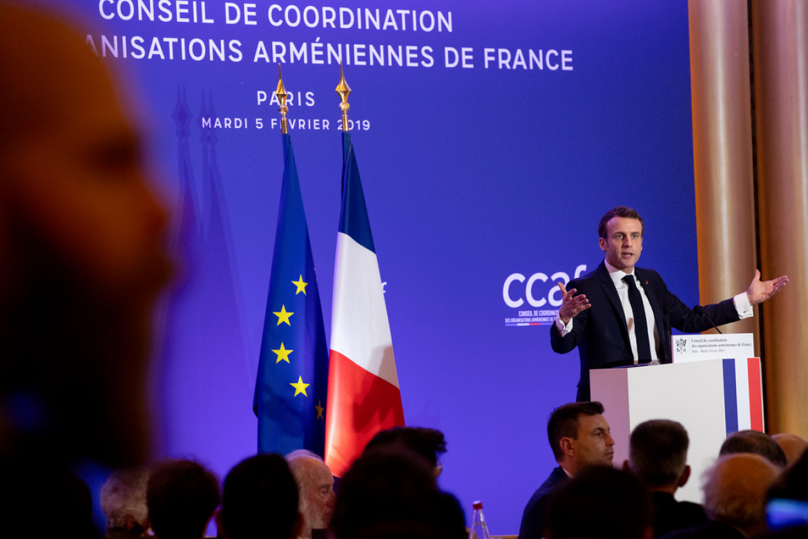 Revivez l&rsquo;intégralité du discours d&rsquo;Emmanuel Macron au dîner du CCAF