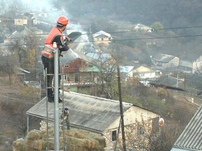 Berdavan, un village frontalier de la région de Tavouche (Arménie) s’est doté d’un éclairage public provenant d’énergies renouvelables