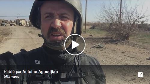 Antoine Agoudjian à Baghuz gouvernorat de Deir ez Zor, 2019