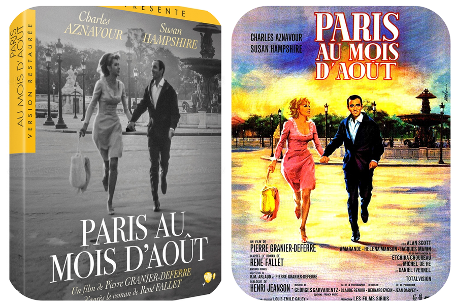 Le film Paris au mois d&rsquo;août commercialisé en DVD le 24 Avril