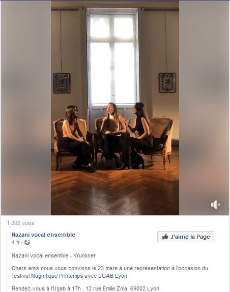 Nazani vocal ensemble – Krunkner