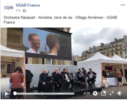 Orchestre Navasart – Arménie, terre de vie – Village Arménien – UGAB France