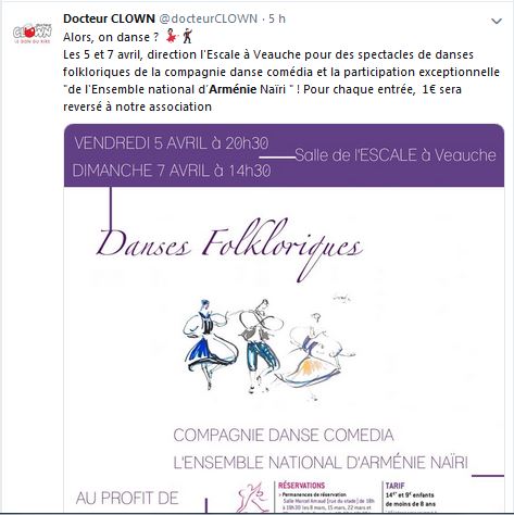 Les 5 et 7 avril, direction l&rsquo;Escale à Veauche