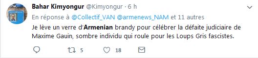 Je lève un verre d’Armenian brandy