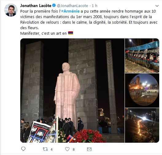 Manifester, c&rsquo;est un art en 🇦🇲