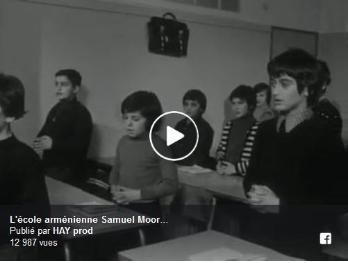 L&rsquo;école arménienne Samuel Moorat des Pères Mkhitaristes à Sèvres Une émission diffusée le 16 juin 1974