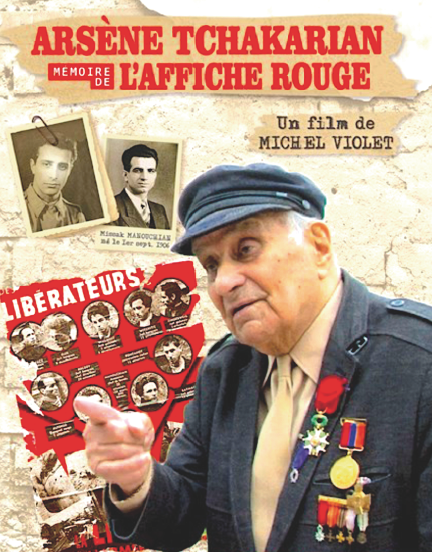 Projection du documentaire Arsène Tchakarian, Mémoire de l’Affiche Rouge