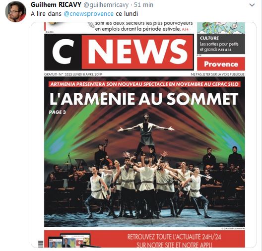 A lire dans cnews provence ce lundi