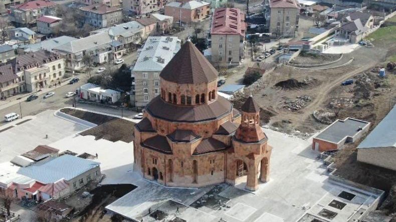 Consécration de la cathédrale de Sdepanakert
