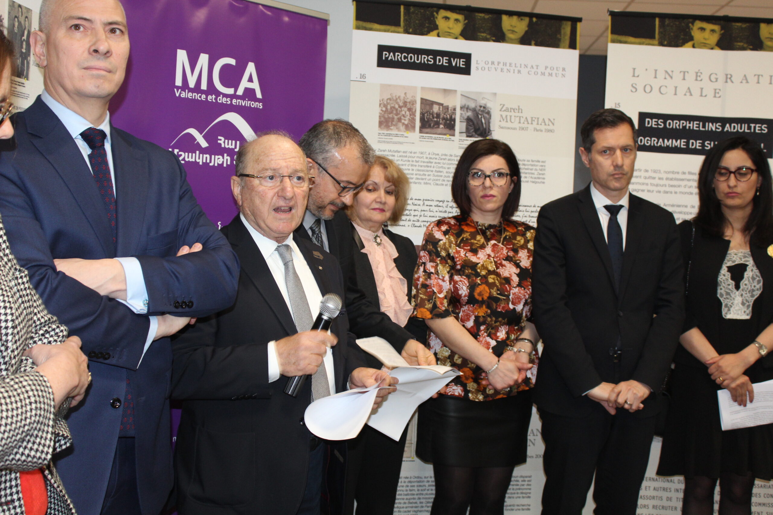 Vernissage de l’exposition « Nous sommes l’avenir » d’Antoine Bédrossian à la MCA de Valence