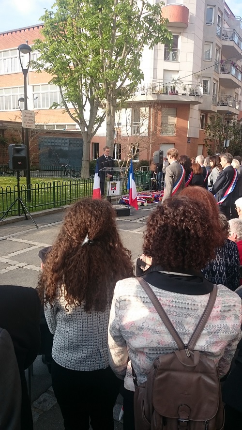 Commémoration du génocide des Arméniens à Asnières