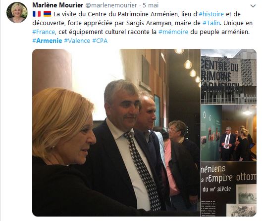 Visite du Centre du Patrimoine Arménien fortement appréciée par S. Aramyan, maire de Talin