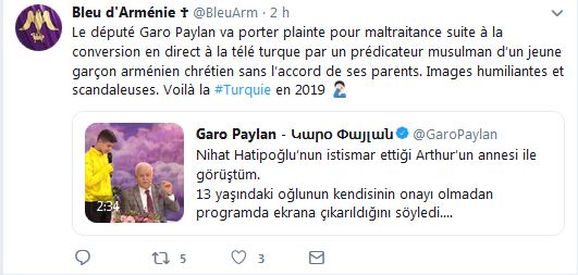 Le député Garo Paylan va porter plainte pour maltraitance