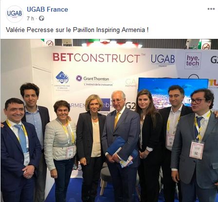 Valérie Pecresse sur le Pavillon Inspiring Armenia !