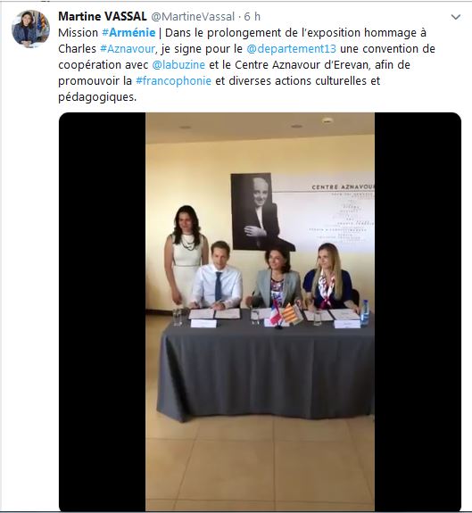 Martine VASSAL ‏-Mission Arménie