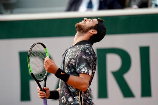 L’arméno-russe Karen Khachanov est en quart de finale de Roland-Garros