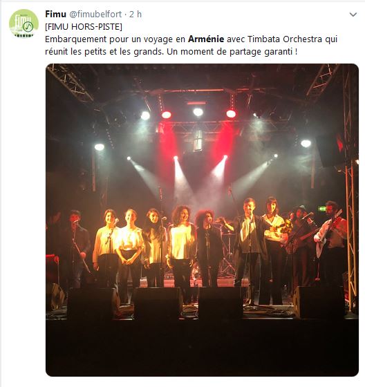 Embarquement pour un voyage en Arménie avec Timbata Orchestra