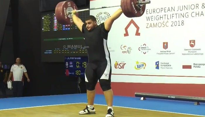 L’haltérophile Varazdat Lalayan (+109 kg) offre à l’Arménie un titre de champion du monde junior
