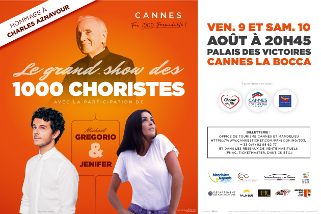 Grand show des 1000 choristes en hommage à Charles Aznavour