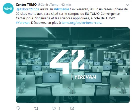 42born2code arrive en Arménie !