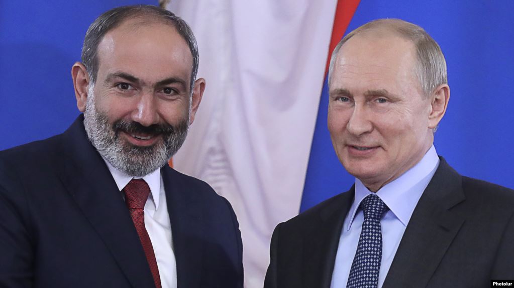 Vladimir Poutine et Nikol Pachinian discutent de l&rsquo;Union eurasienne