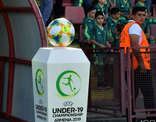 L’Arménie, organisatrice de championnats d’Euro-2019 des U19 à Erévan est éliminée après es défaites face à l’Espagne (1-4) et l’Italie (0-4)