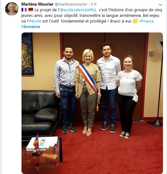 C’est l’histoire d’un groupe de cinq jeunes amis, avec pour objectif, transmettre la langue arménienne