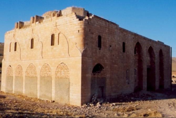 L’église arménienne Sainte-Vierge d’Ourfa (Turquie) est en ruine, le 29 décembre 1895 près de 3 000 Arméniens y périrent brûlés par les Turcs