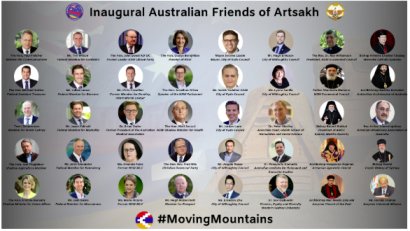 40 personnalités d’Australie ont déjà apporté leur soutien à l’Artsakh dans la liste des « Amis australiens de l’Artsakh »
