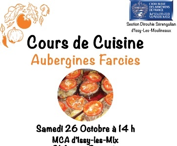 Cours de cuisine par la Croix bleue des Arméniens de France d&rsquo;Issy-les-Moulineaux