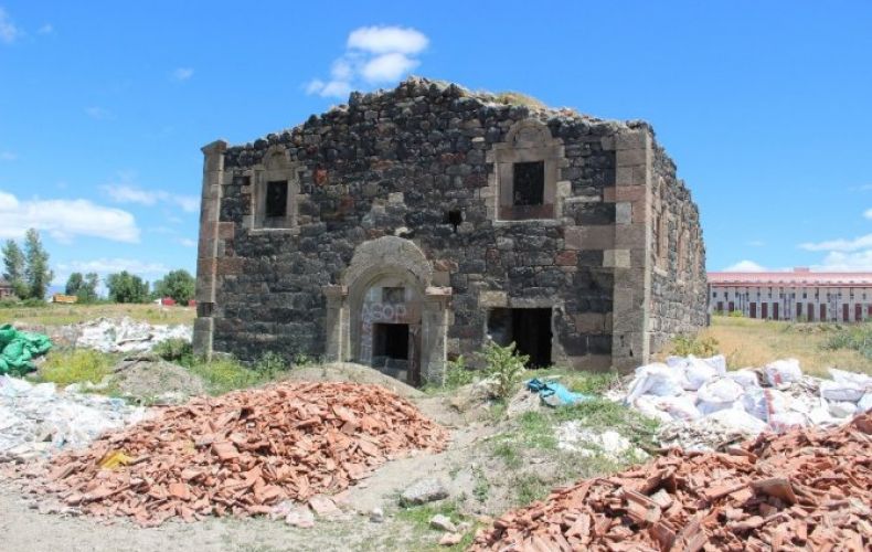 L’église arménienne Sourp Minas de Garine (Erzeroum) puis le fort de Kartal ciblés par des « chasseurs du trésor des Arméniens »