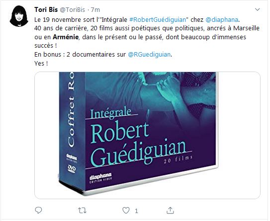 Le 19 novembre sort l’Intégrale Robert Guédiguian