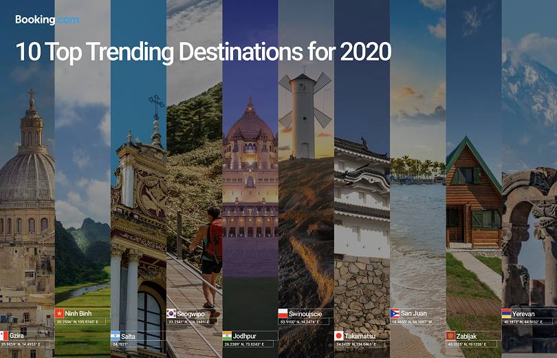 Booking.com place Erévan parmi les 10 destinations mondiales « tendance » en 2020