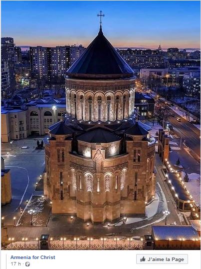 Une église arménienne à couper le souffle à Moscou !